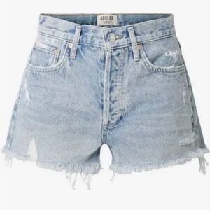 Agolde Women's Jean Shorts - Light Blue
